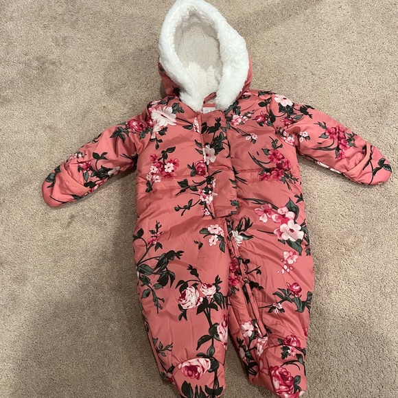Floral Snowsuit
Children’s Place
Size 3-6 months - Picture 1 of 3